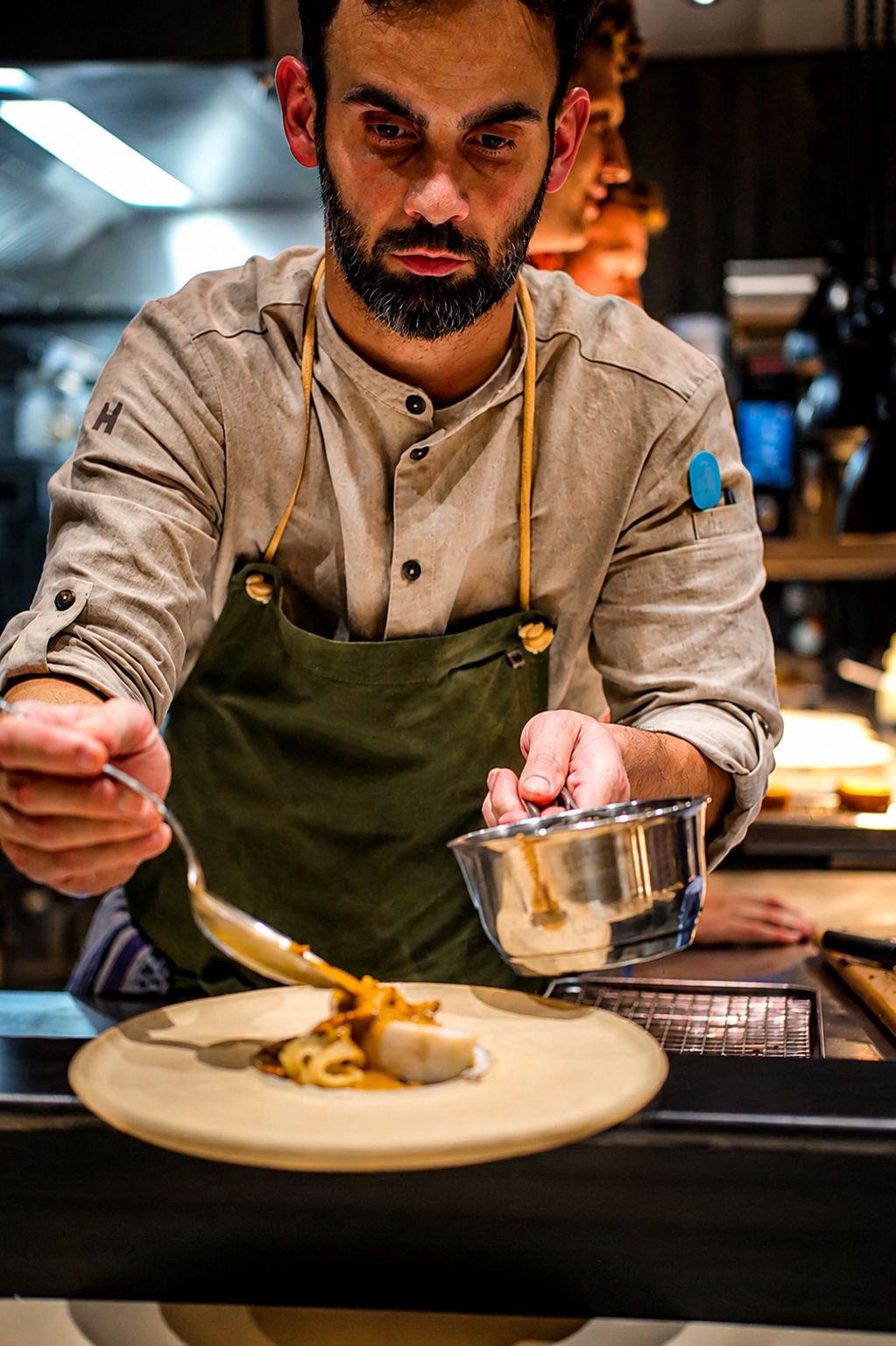 Daniel Reifecker in der Küche